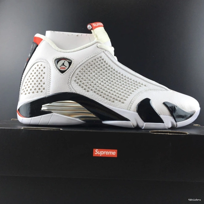 Cheap TBkick BV7630-106 Retro Air 14 White Jordan 0711
